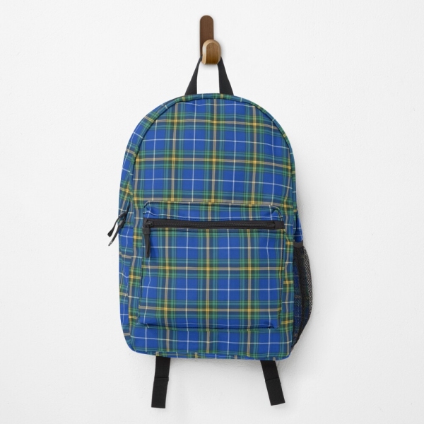 Nova Scotia tartan backpack