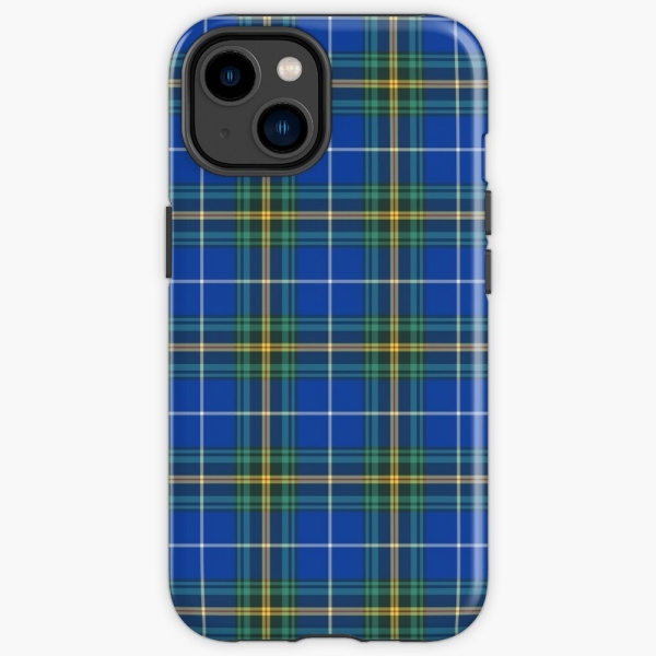 Nova Scotia tartan iPhone case