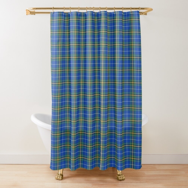 Nova Scotia tartan shower curtain