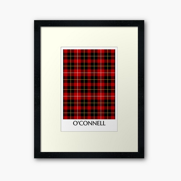 Clan O'Connell Tartan Framed Print