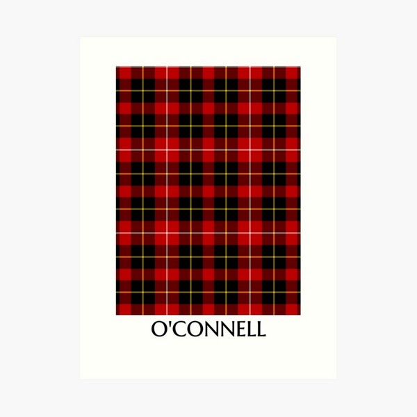 Clan O'Connell Tartan Print