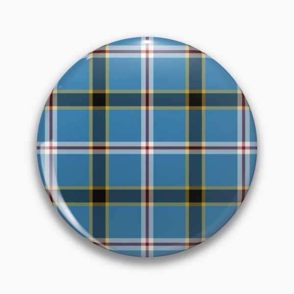 Oklahoma Tartan Pin