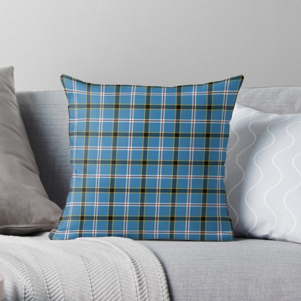 Oklahoma Tartan Pillow