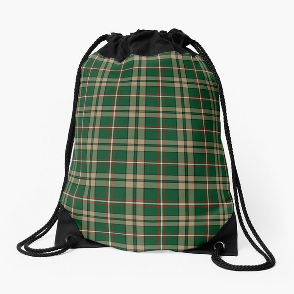 O'Neill tartan drawstring bag