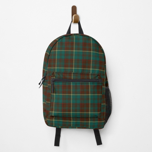 Ensign of Ontario tartan backpack