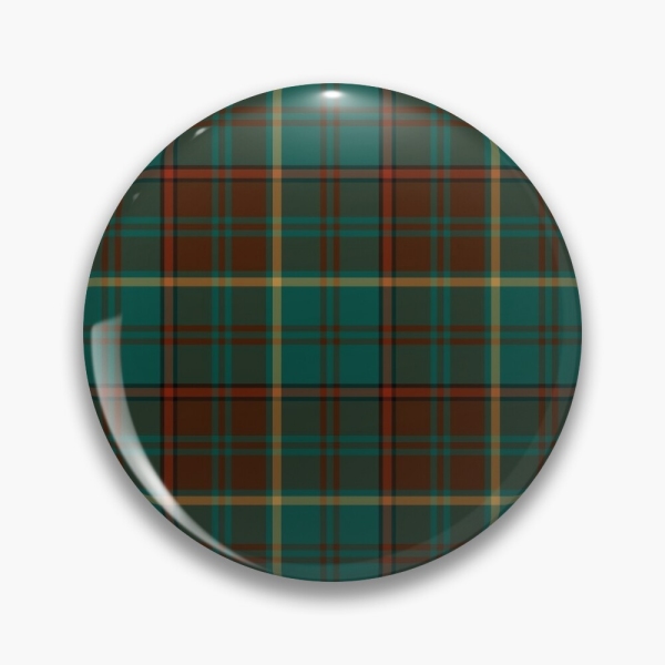 Ensign of Ontario tartan pinback button