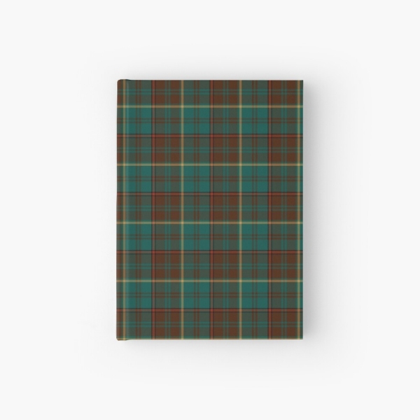 Ensign of Ontario tartan hardcover journal
