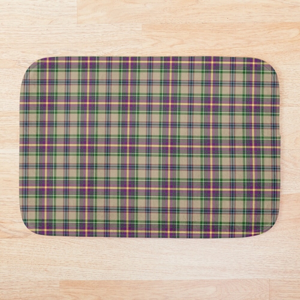 Oregon tartan floor mat