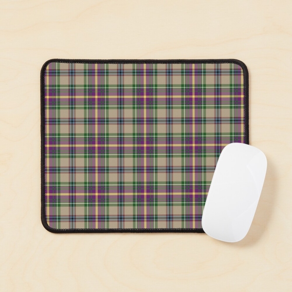 Oregon tartan mouse pad