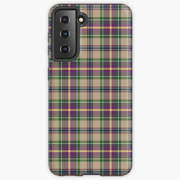 Oregon tartan Samsung Galaxy case