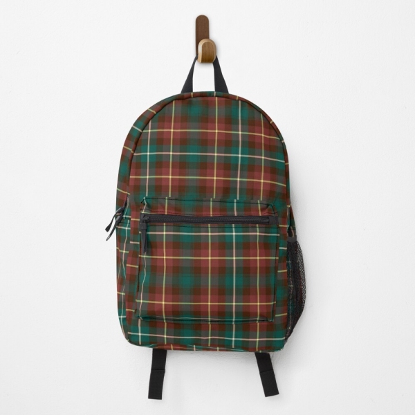 Prince Edward Island tartan backpack