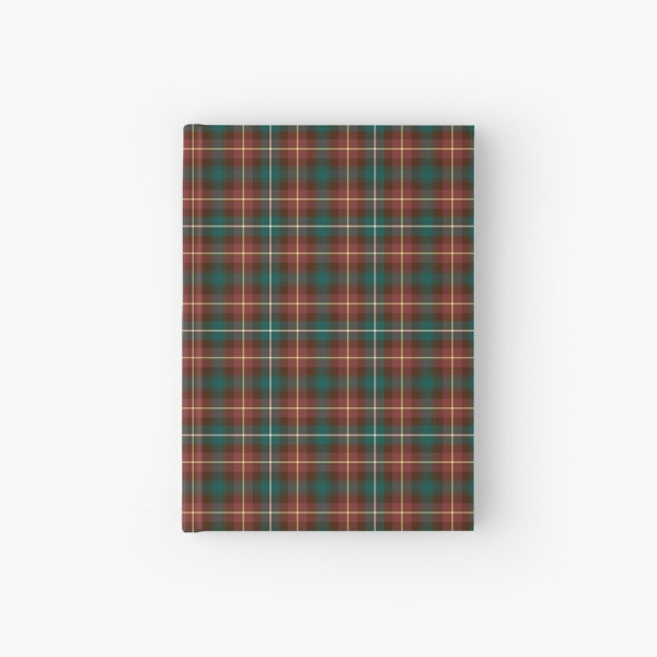 Prince Edward Island tartan hardcover journal