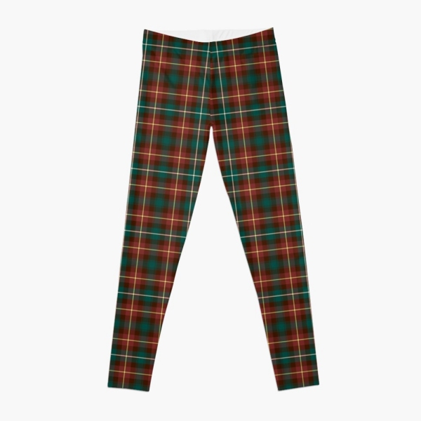 Prince Edward Island tartan leggings
