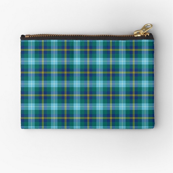 Porteous tartan accessory bag