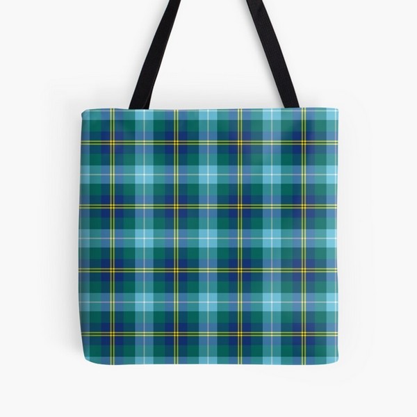 Porteous tartan tote bag