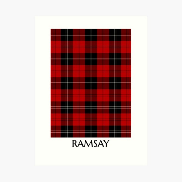 Clan Ramsay Tartan Print