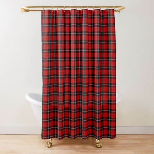 Ramsay tartan shower curtain