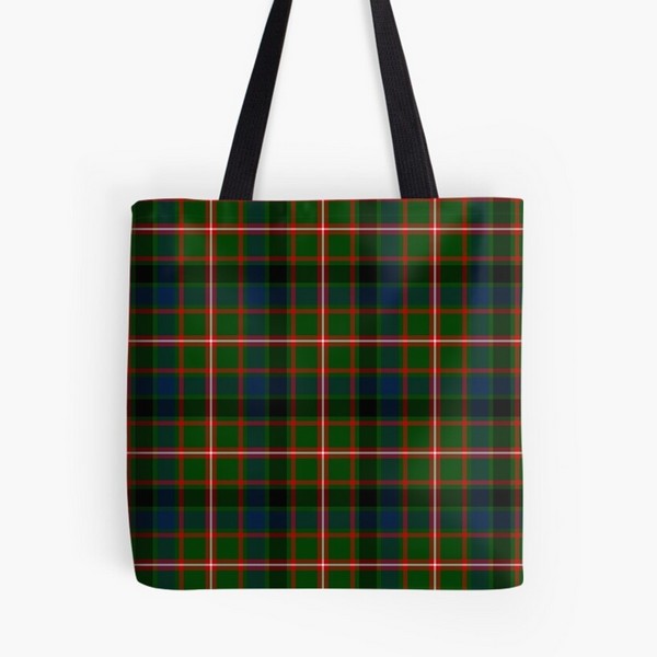 Reid tartan tote bag