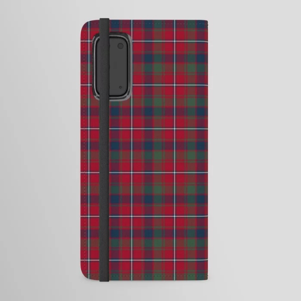 Clan Robertson Tartan Samsung Wallet Case