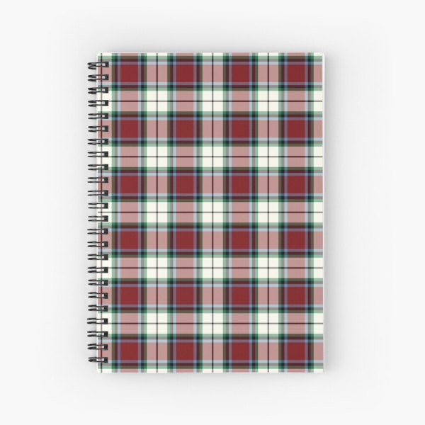 Clan Rose Dress Tartan Notebook