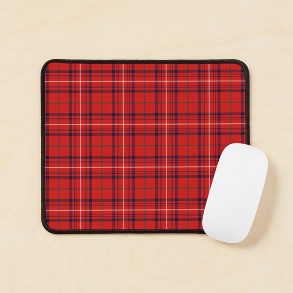 Clan Rose Tartan Mouse Pad