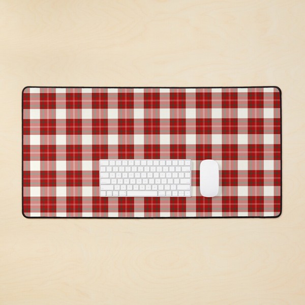 Ross District tartan desk mat