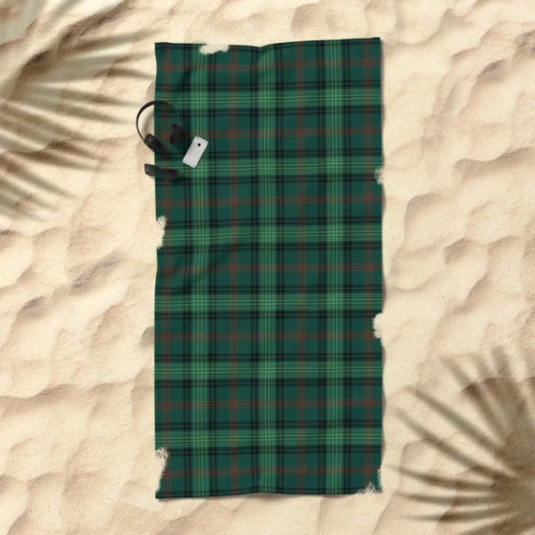 Ross Hunting tartan beach towel