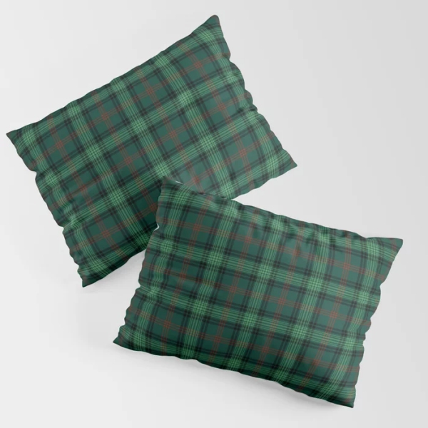 Ross Hunting tartan pillow shams