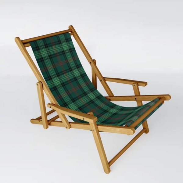 Ross Hunting tartan sling chair