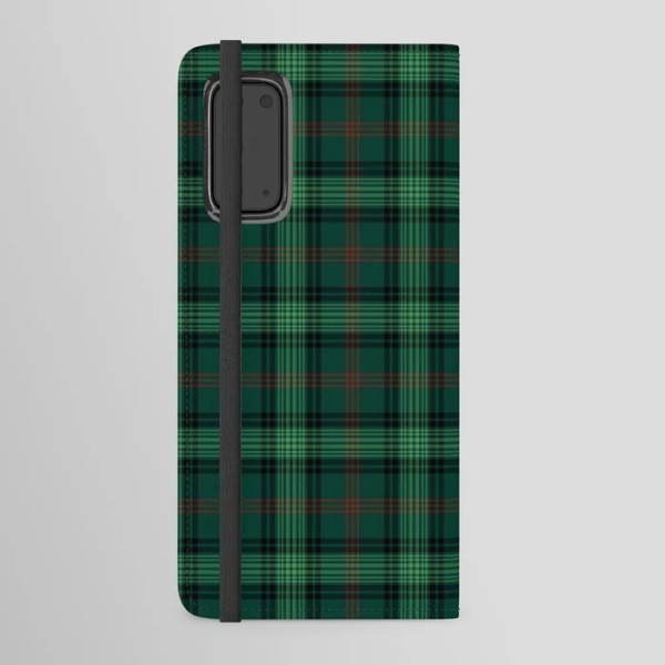 Clan Ross Hunting Tartan Samsung Wallet Case