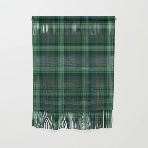 Ross Hunting tartan wall hanging