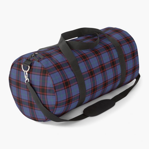 Clan Rutherford Tartan Face Duffle Bag