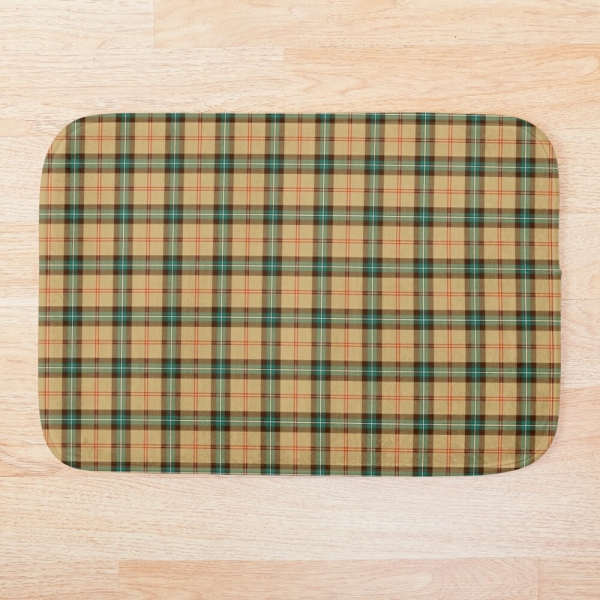 Saskatchewan tartan floor mat