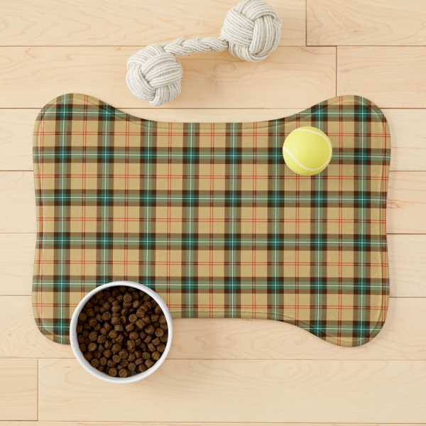 Saskatchewan tartan pet mat