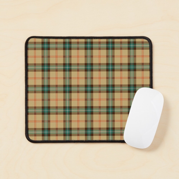 Saskatchewan tartan mouse pad