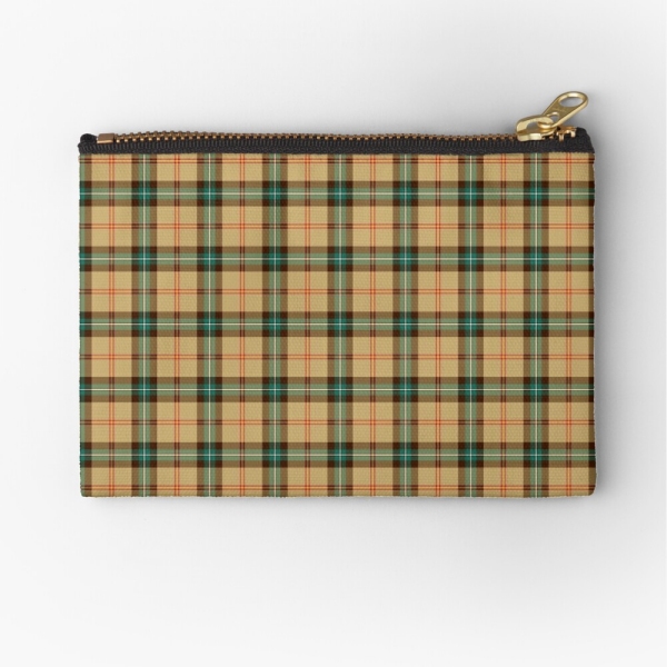 Saskatchewan tartan accessory bag