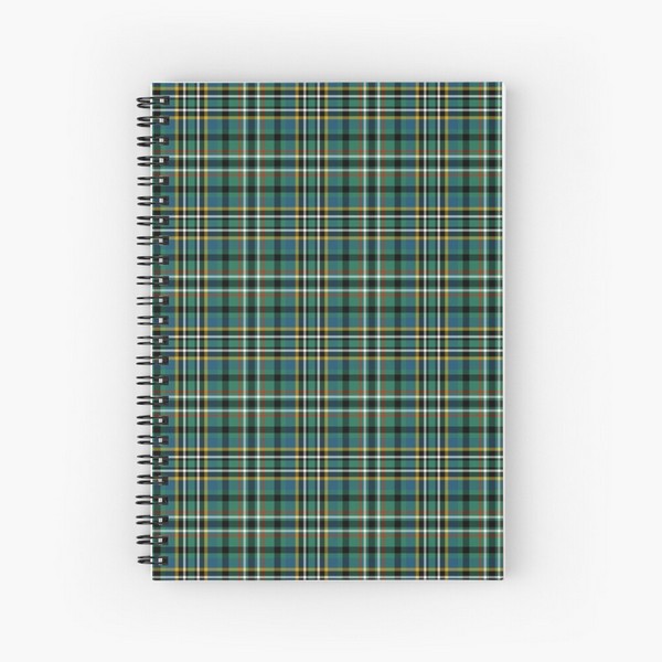Clan Scott Green Tartan Notebook