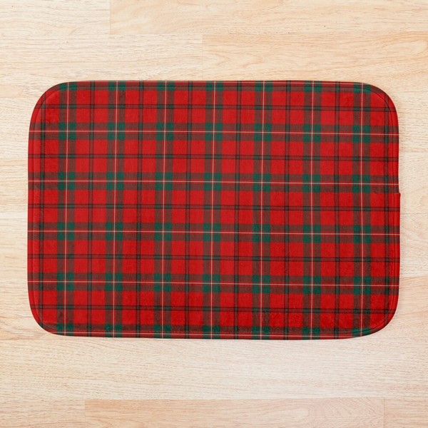 Scott tartan floor mat