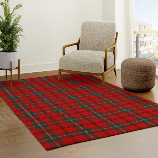 Scott tartan area rug