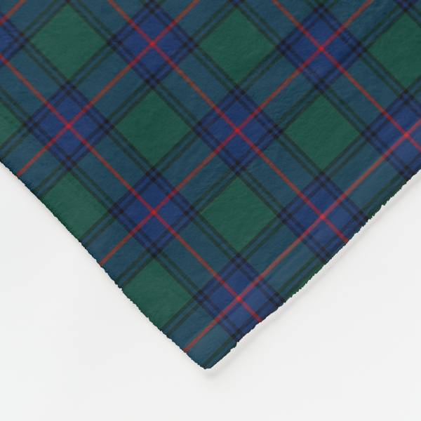 Shaw tartan fleece blanket