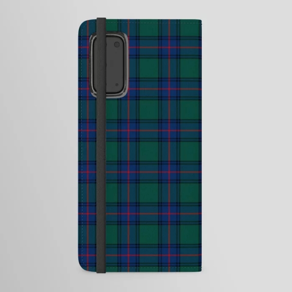 Clan Shaw Tartan Samsung Wallet Case