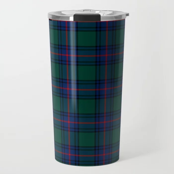 Shaw tartan travel mug