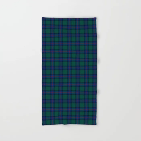 Shaw tartan bath towel