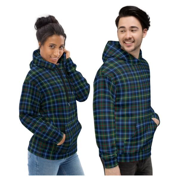 Smith tartan hoodie