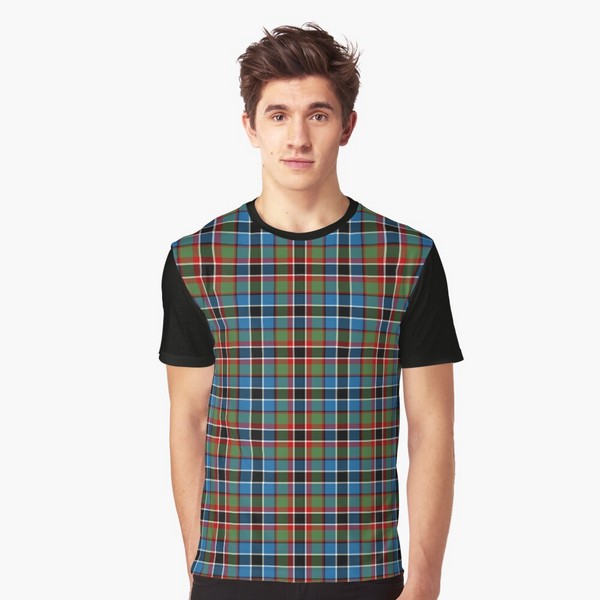 Souter tartan tee shirt