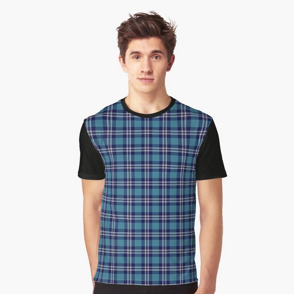 St Andrews tartan tee shirt