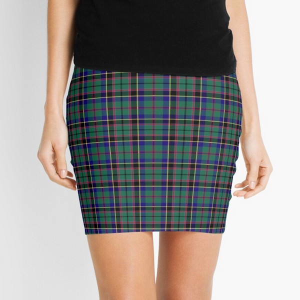 Stevenson tartan mini skirt