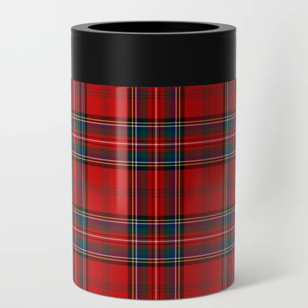 Clan Stewart of Appin Tartan Can Cooler