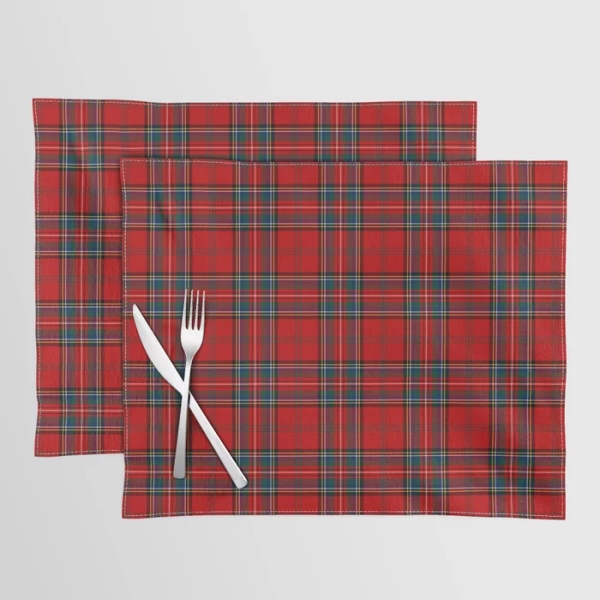 Clan Stewart of Appin Tartan Placemats