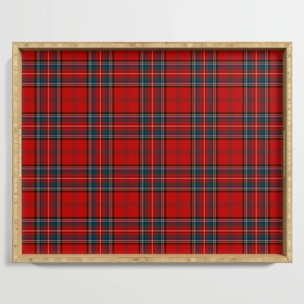 Stewart of Appin tartan serving tray